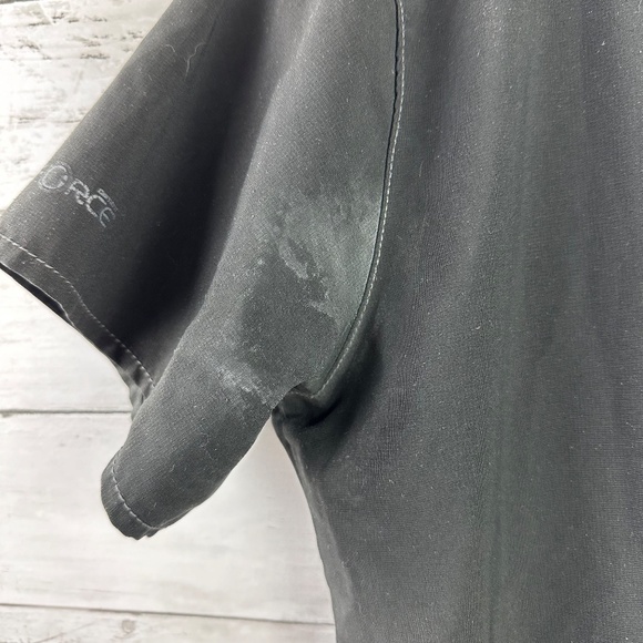 Lot of 4 Carhartt Force Scrub Shirt Women‎ Small Pockets Short Sleeve Black Worn - Picture 3 of 13